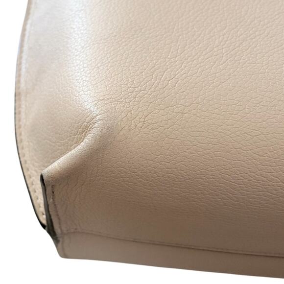 Henri Bendel Tan Sand Vintage Shoulder Bag Upcycled - Picture 12 of 15